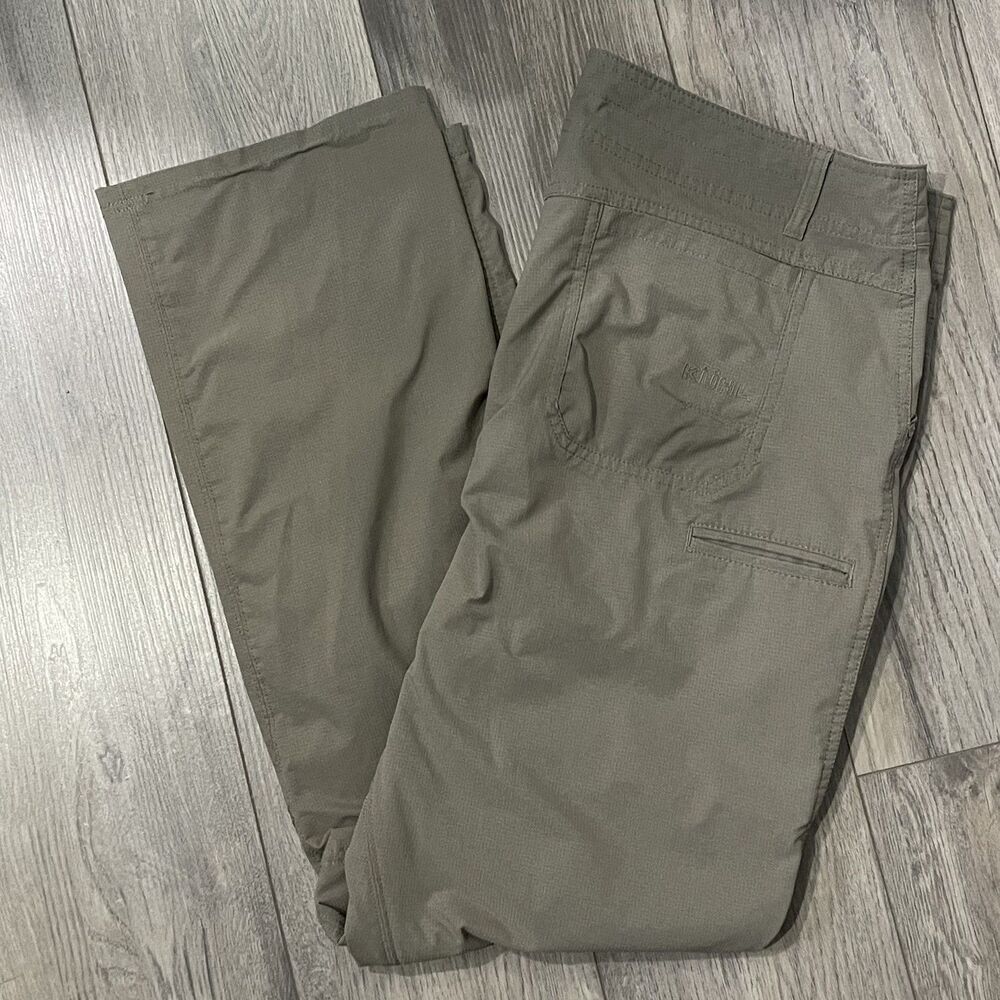 Kuhl Silencr Pants Men's 38x32 Green Hiking Outdoor Breathable